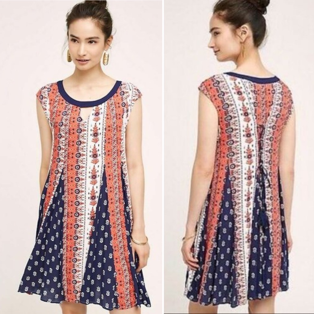 Anthropologie Maeve Canadice Swing Dress